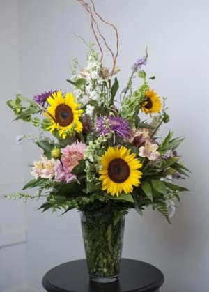 Sunflower Serenity Flower Bouquet