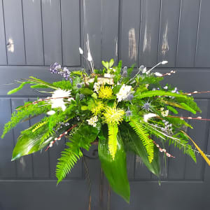 Lakes and Streams Casket Spray Flower Bouquet