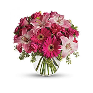 A Little Pink Me Up EB-306 Flower Bouquet
