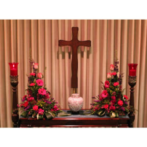 Celebration of life-Cremation 2 pieces EBF-533 Flower Bouquet