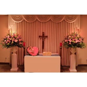 Cremation 3 pieces Tribute EB-536 Flower Bouquet