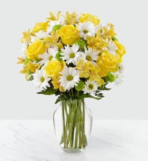 Sunny Sentiments Flower Bouquet