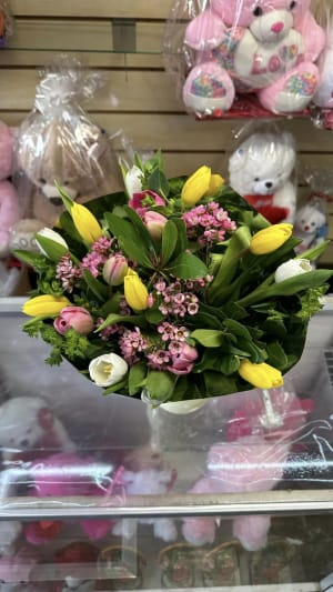 Veronica's Tulips bouquet