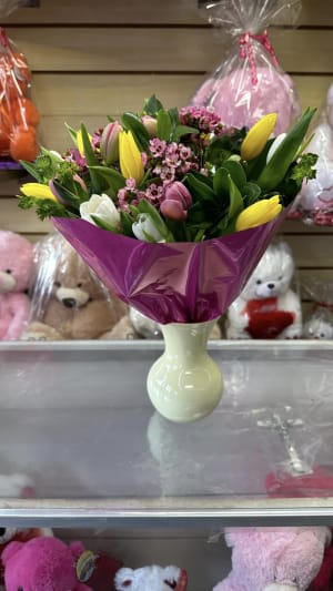 Veronica's Tulips bouquet