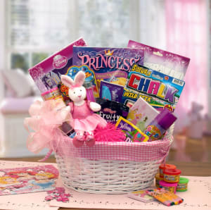 A Little Princess Gift Basket Flower Bouquet