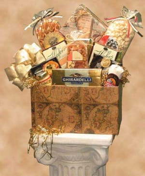 Classic Globe Gift Box Flower Bouquet