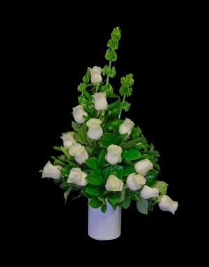 AF-4 Arreglo funeral de rosas Flower Bouquet