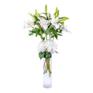 Elegant Casablanca Moon140 Flower Bouquet