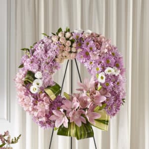 The Gift Of Warmth Wreath Flower Bouquet