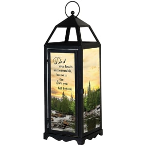 Dad Panoramic Lantern Flower Bouquet