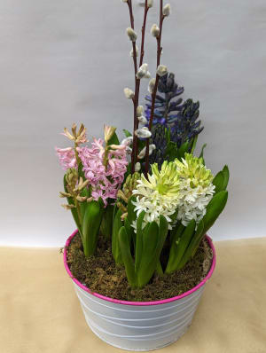 Spring Bulb Planter Flower Bouquet