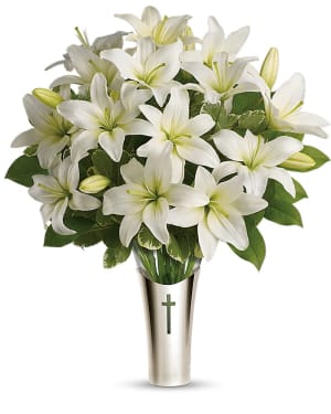 Sacred Cross Bouquet Flower Bouquet