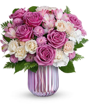 Teleflora's Lavender In Bloom Bouquet Flower Bouquet