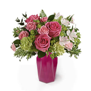 Pretty Pink Flower Bouquet