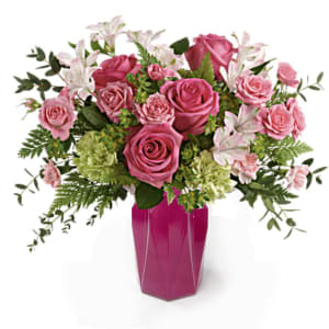 Pretty Pink Flower Bouquet