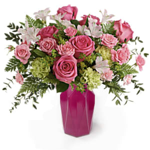 Pretty Pink Flower Bouquet