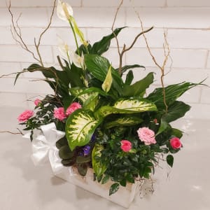 Garden of Grace Planter Flower Bouquet