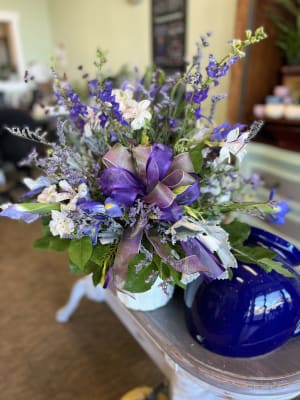 Fields of Purple Flower Bouquet