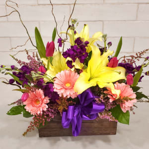 Spring Forth Box Bouquet Flower Bouquet