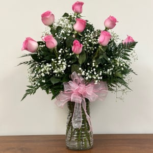 Pink Roses Flower Bouquet