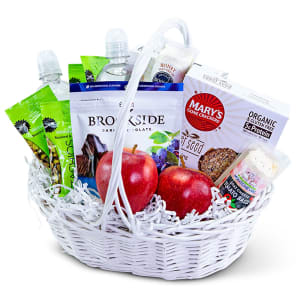 Health Nut Basket Flower Bouquet