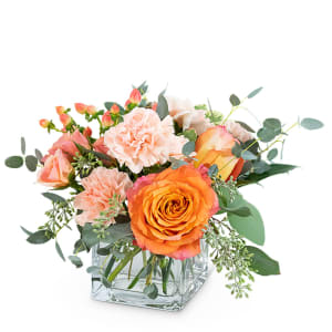 Coral Crush Flower Bouquet