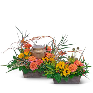Sunset Reflections Tribute Flower Arrangement Sunset Reflections Tribute Flower Bouquet