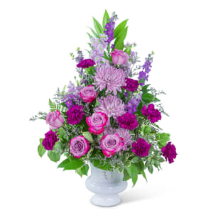 Majestic Urn Flower Bouquet