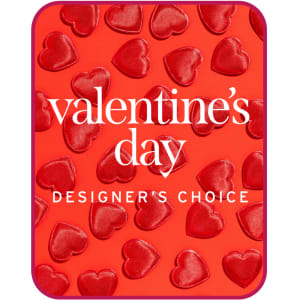 Valentine's Day Designer's Choice Flower Bouquet