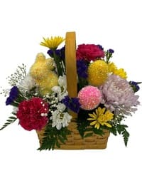 Sparkly Easter Basket Flower Bouquet