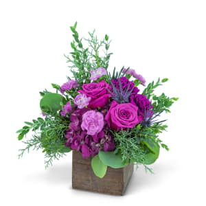 Violet Woods Flower Bouquet