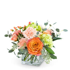 Peachy Sweet Flower Bouquet