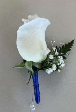 Prom Rose Boutonniere Flower Bouquet