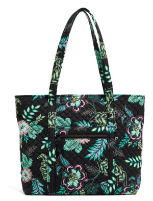 Small Vera Tote - Island Garden Flower Bouquet