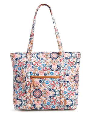 Small Vera Tote - Enchanted Mandala Flower Bouquet