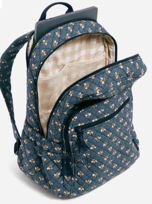 Campus Backpack - Bees Navy