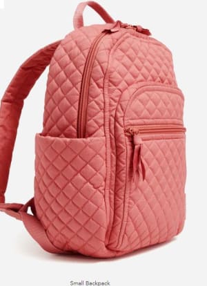 Small Backpack - Terra Cotta Rose