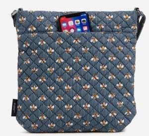 Triple Zip Hipster - Bees Navy