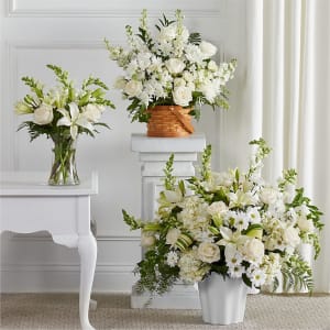 Sincerest Condolences Funeral Bundle Flower Bouquet