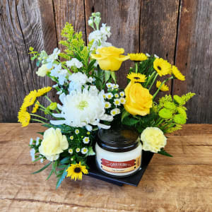 Fruity Candle Designs J71 Flower Bouquet