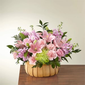 Beautiful Spirit Basket Flower Bouquet