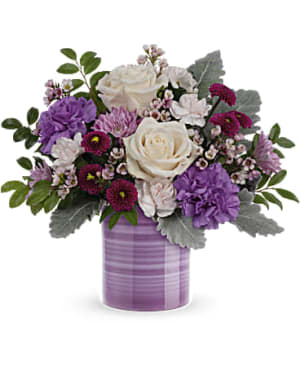 Serene Swirl Flower Bouquet