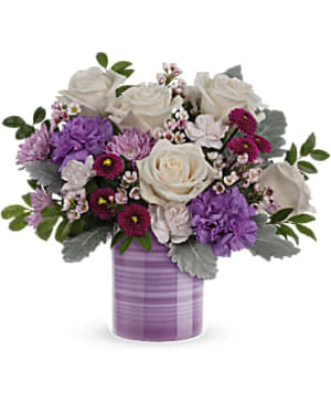 Serene Swirl Flower Bouquet