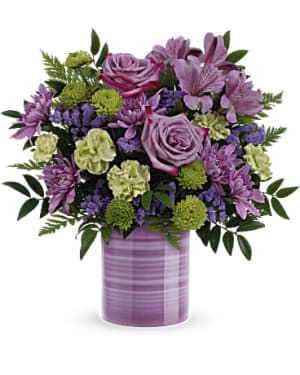 Whimsical Swirls Flower Bouquet