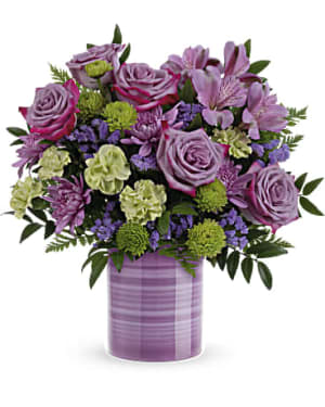 Whimsical Swirls Flower Bouquet