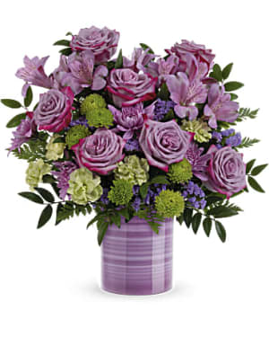 Whimsical Swirls Flower Bouquet