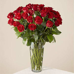 Dozen Red Rose Bouquet Flower Bouquet