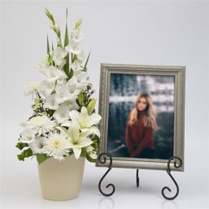 Forever Loved Memorial Flower Bouquet