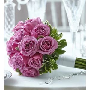 Purple Elegance Rose Bouquet Flower Bouquet