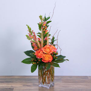 Captivating Coral Flower Bouquet